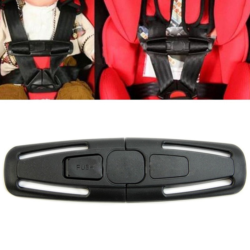 Car Baby Safety Seat Strap Belt Harness Chest Clip Child Safe Lock Buckle New