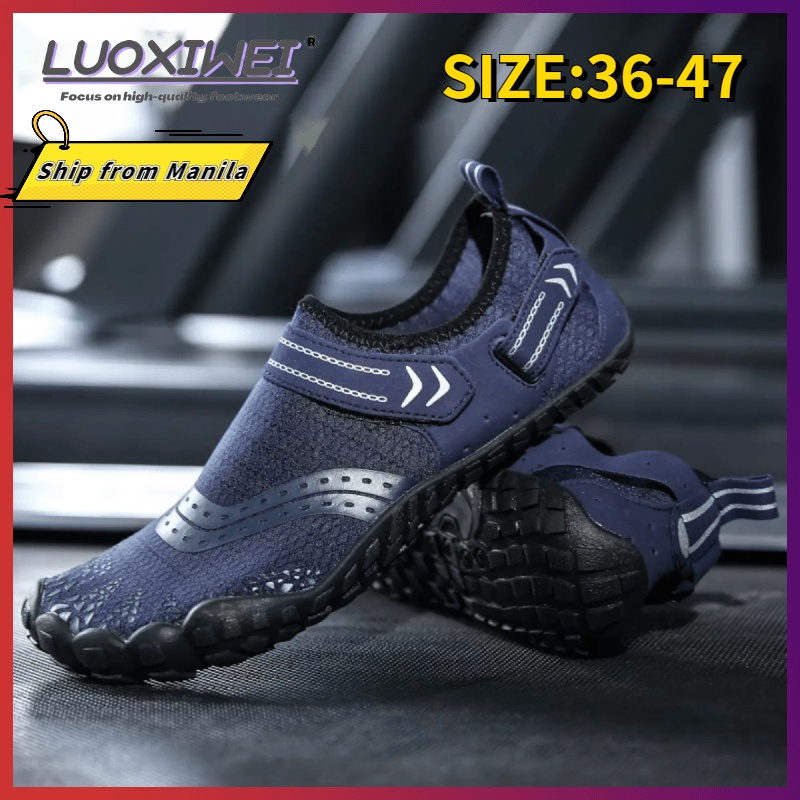 COD Aqua Shoes Men Women Swimming Shoes Yoga Beach Breath Shoes Sandals ...