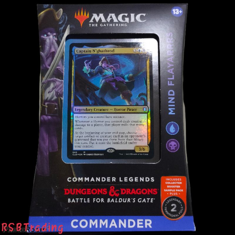 Commander Legends Baldur's Gate Commander Deck Magic the Gathering