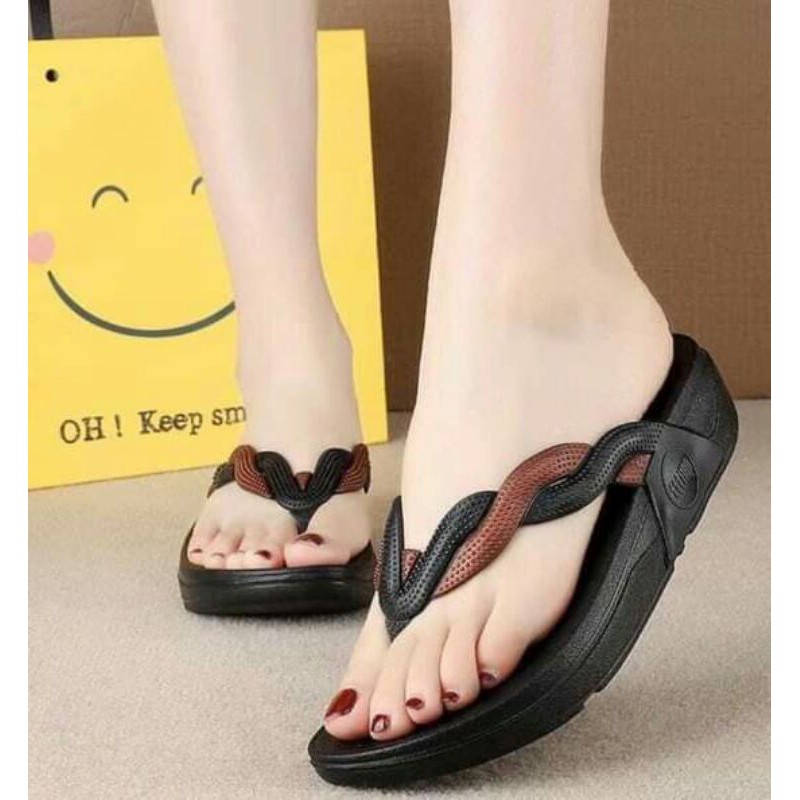 Korean fashion slipper fliptop for women | Shopee Philippines