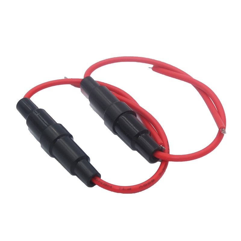 10pcs 5*20mm Inline Fuse Holder 220V FastBlow Screw Type Fuse Holder