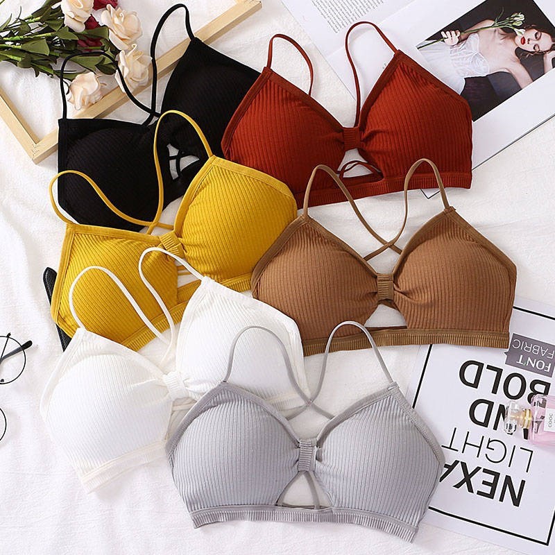 TT Threaded Hollow Gathered Slings Beauty Back Chest Strap Chest Pad ...