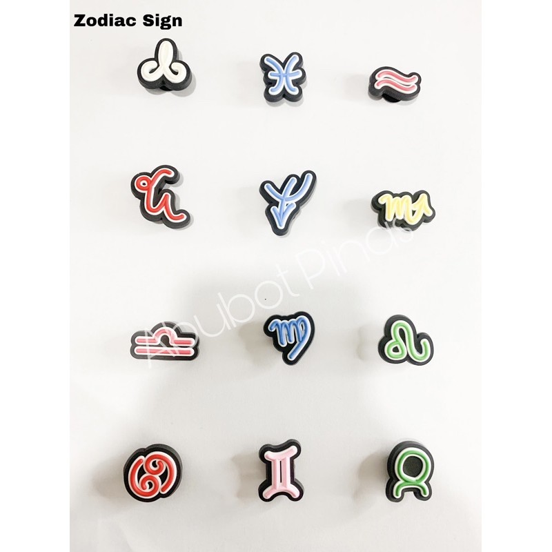 Zodiac Sign Jibbitz High quality