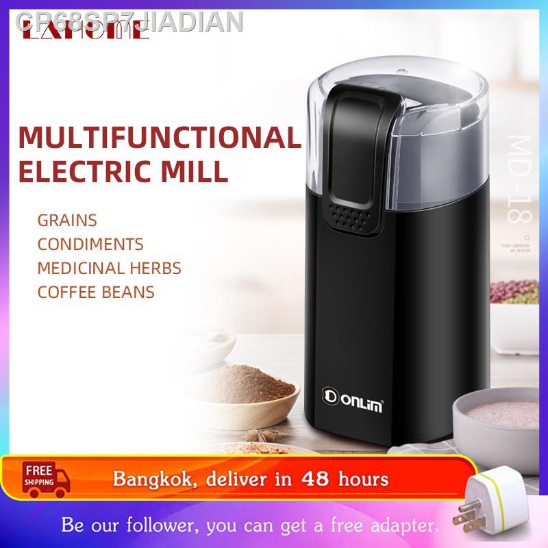 LAHOME Donlim KFJ DLMD18 Electric Coffee Bean Grinders Small