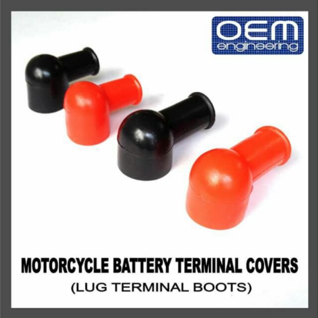 OEM Engineering motorcycle battery terminal covers Shopee Philippines