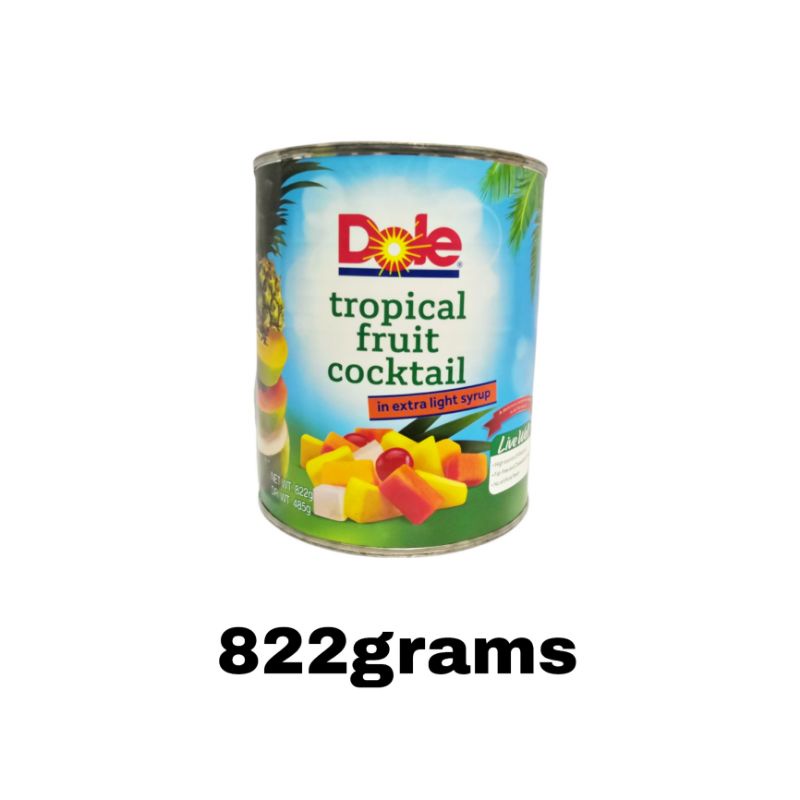 Dole Tropical Fruit Cocktail 822grams Shopee Philippines 8343