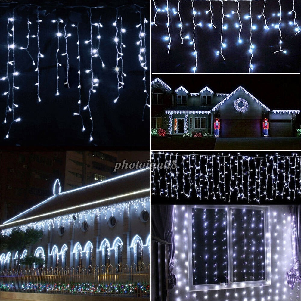 popular 200L Led Shower Curtain Christmas Light With Controller