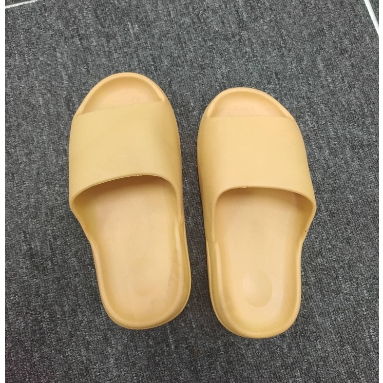 【luckiss】Korean Muffin Thick Bottom Increased Cool Slippers Non-slip ...