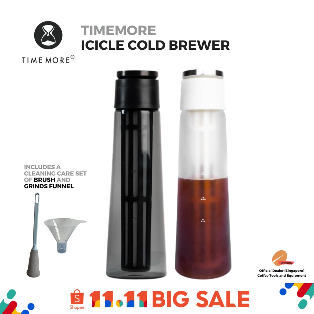 Timemore Icicle Cold Brew Coffee Glass Jug Brewer (600ml) Shopee