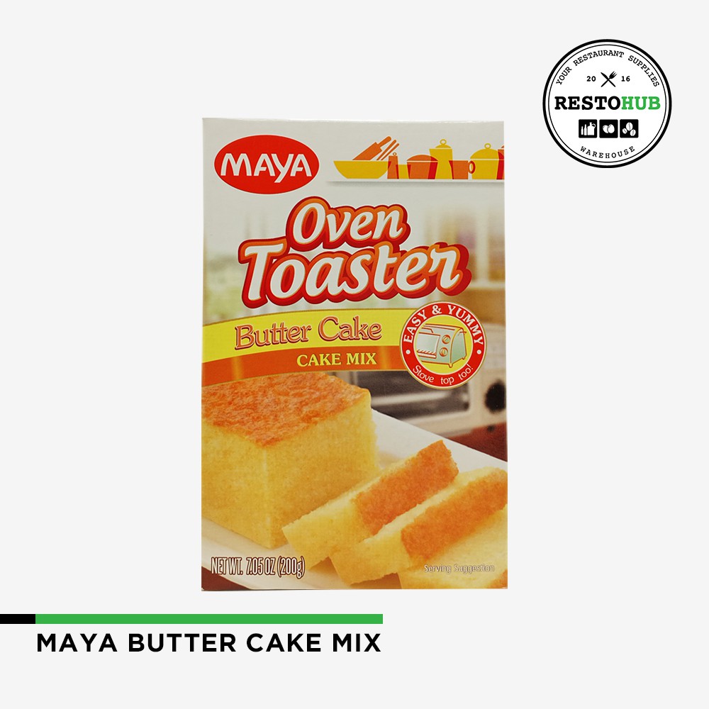 Maya Oven Toaster Butter Cake Mix 200g Shopee Philippines