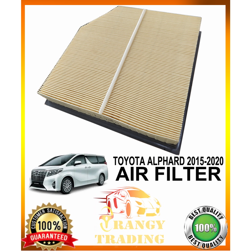 AIR FILTER for Toyota Alphard 2015 to 2020 ( 17801-31170 ) 4x4b ...