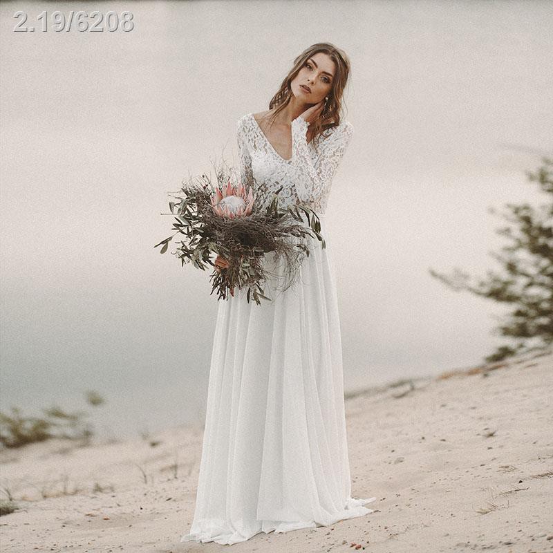 Lorie boho hot sale wedding dress