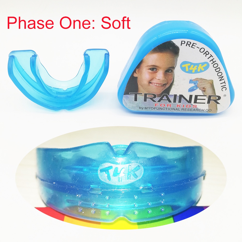 1pc T4K Dental Teeth Orthodontic Appliance Trainer Kids Alignment Children Braces Mouthpieces