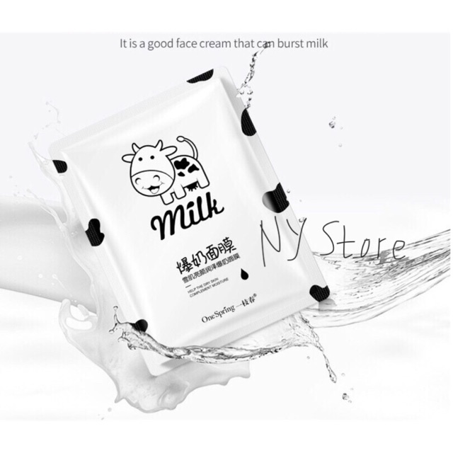 Milk Mask 1kg fits 43pcs One Spring Snow Muscle Cleansing Mask Sheet ...