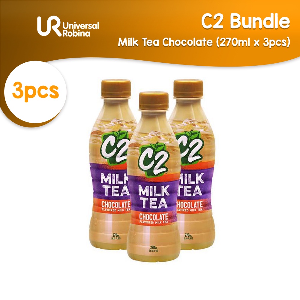 3 x C2 Milk Tea Chocolate (270ml) | Shopee Philippines