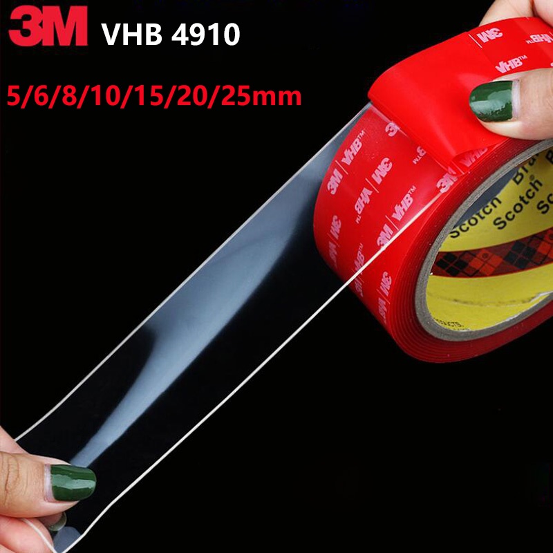 VHB Double-sided Gelatin Tape Through 3m Width 10/20mm Strong No