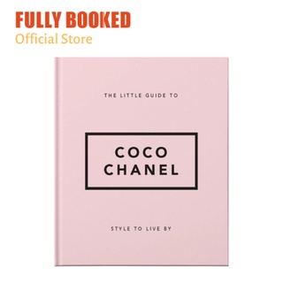 Coco Chanel Decorative Designer Minimalist 4 Book Stack 