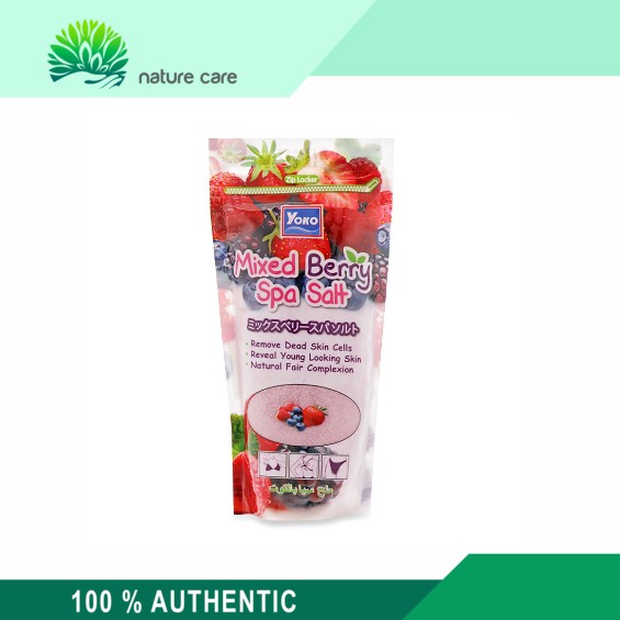 Yoko Mixed Berry Body Scrub Salt 300g Shopee Philippines