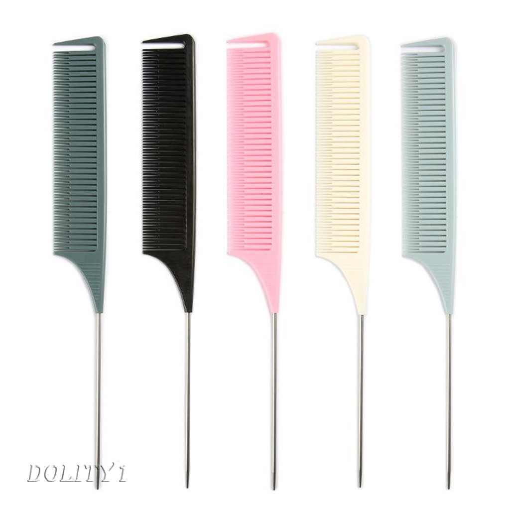 [dolity1] Abs Weave Highlighting Foiling Hair Comb For Salon Styling Tool Shopee Philippines