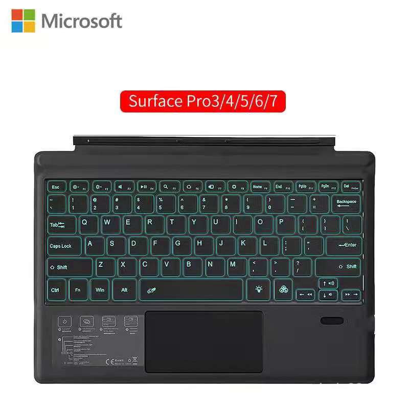 Surface Pro Wireless Bluetooth Keyboard for Microsoft Surface Go 1 Go 2