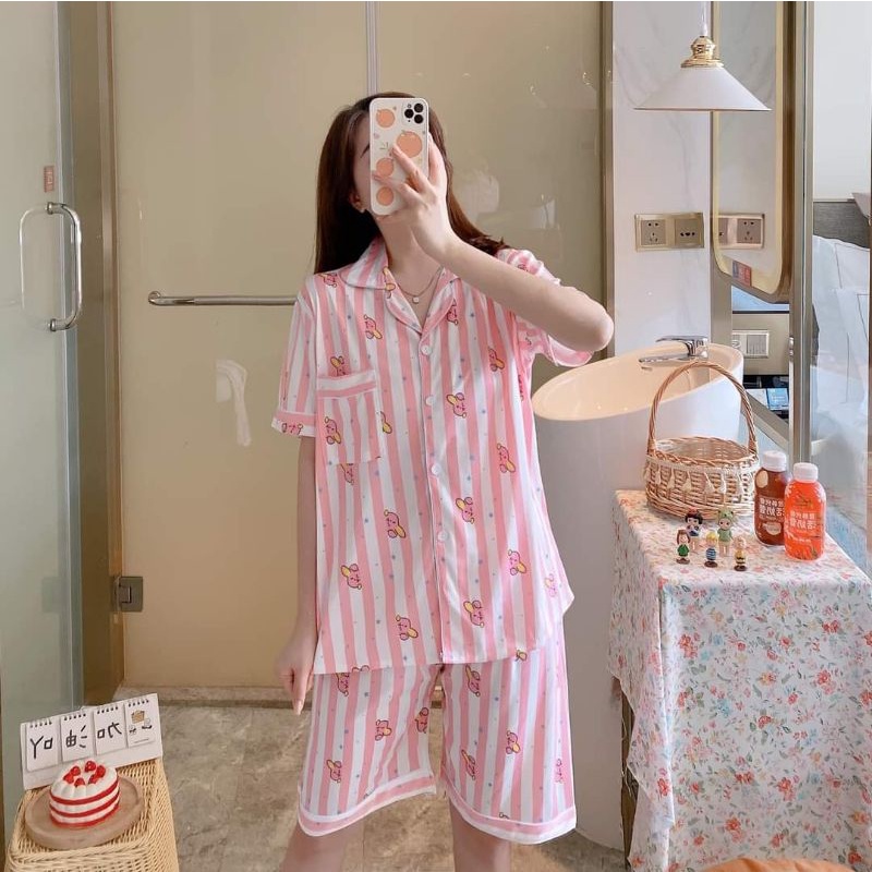 BTS BT21 Sleepwear Shortsleeve Short Set