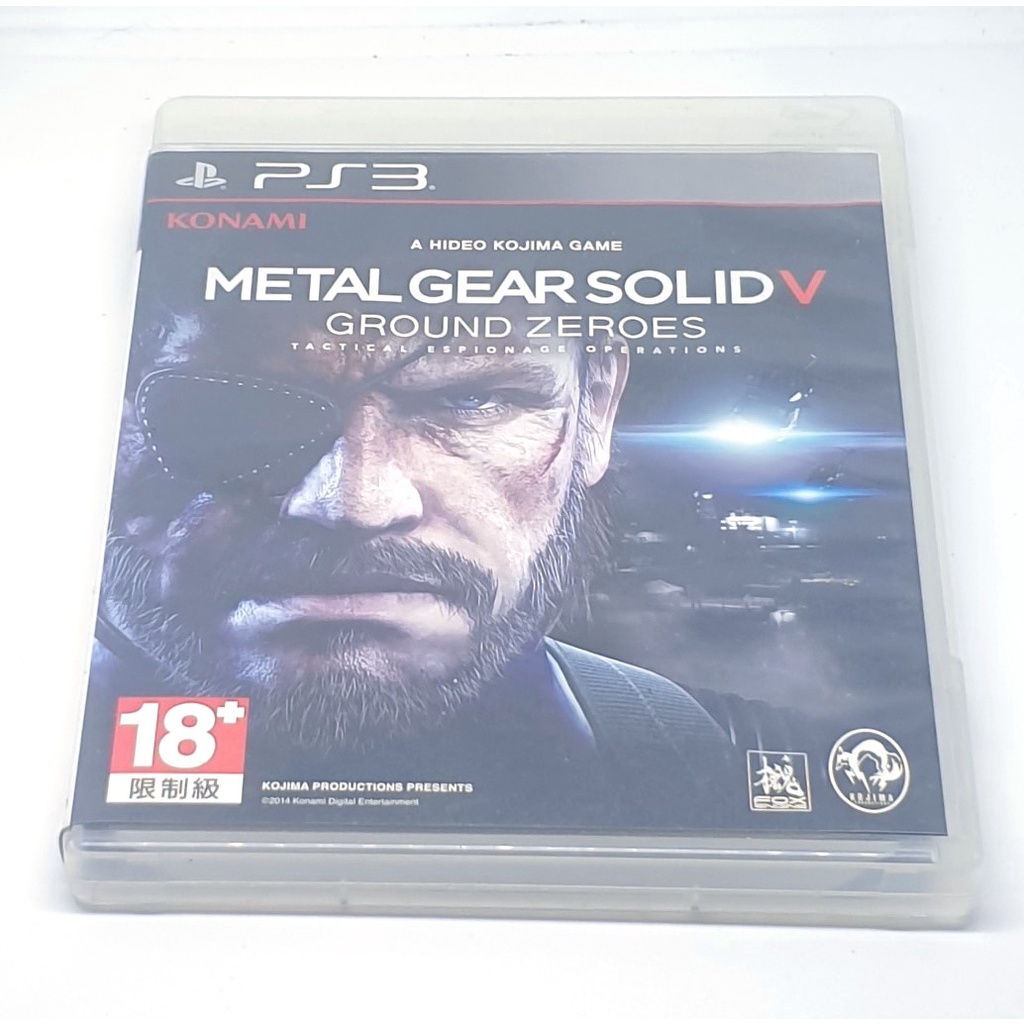 Metal Gear Solid V: Ground Zeroes Rare ps3 game R3 | Shopee Philippines
