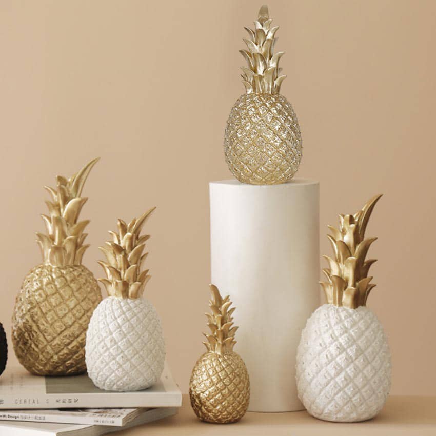 Nordic Resin Pineapple Ornament Home Living Room Decoration Creative
