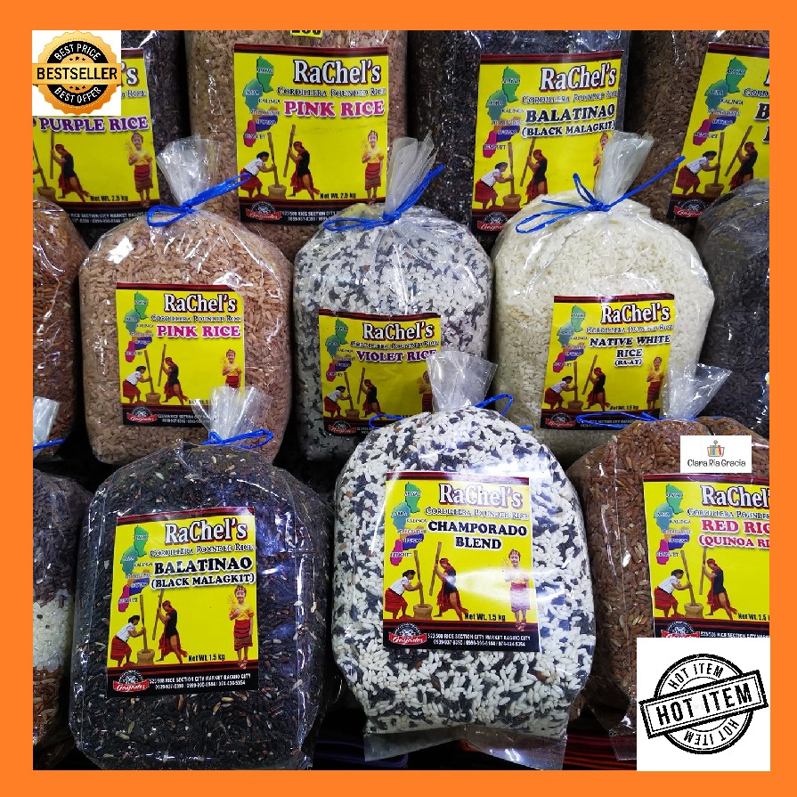 Cordillera Organic Rice -Purple, Brown, Black, Red 2.5kg | Shopee ...