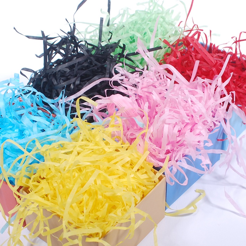 1Bags 10g Shredded Paper Raffia Gift Packaging Fillers Confetti Gift
