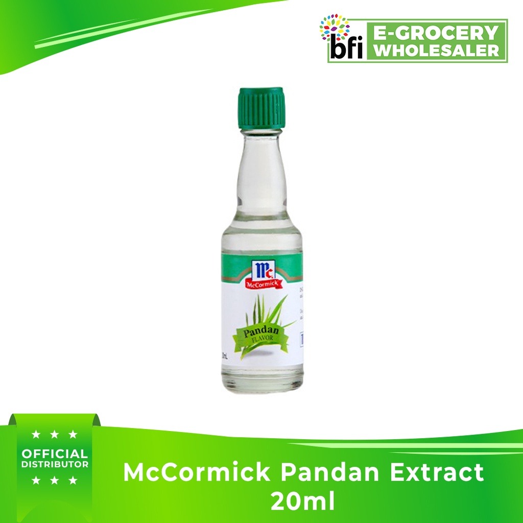 BFI McCormick Pandan Extract 20ml Shopee Philippines