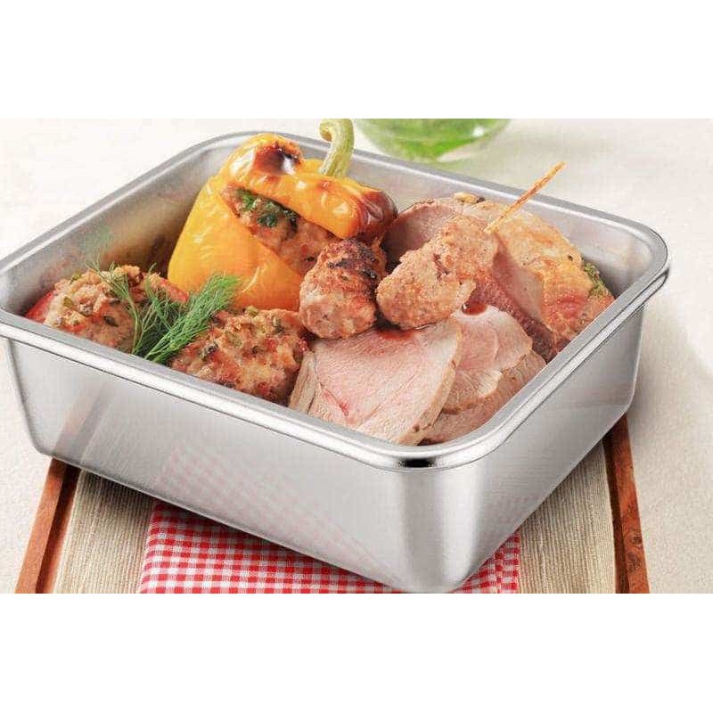 Rectangular Stainless Food Pan | Shopee Philippines