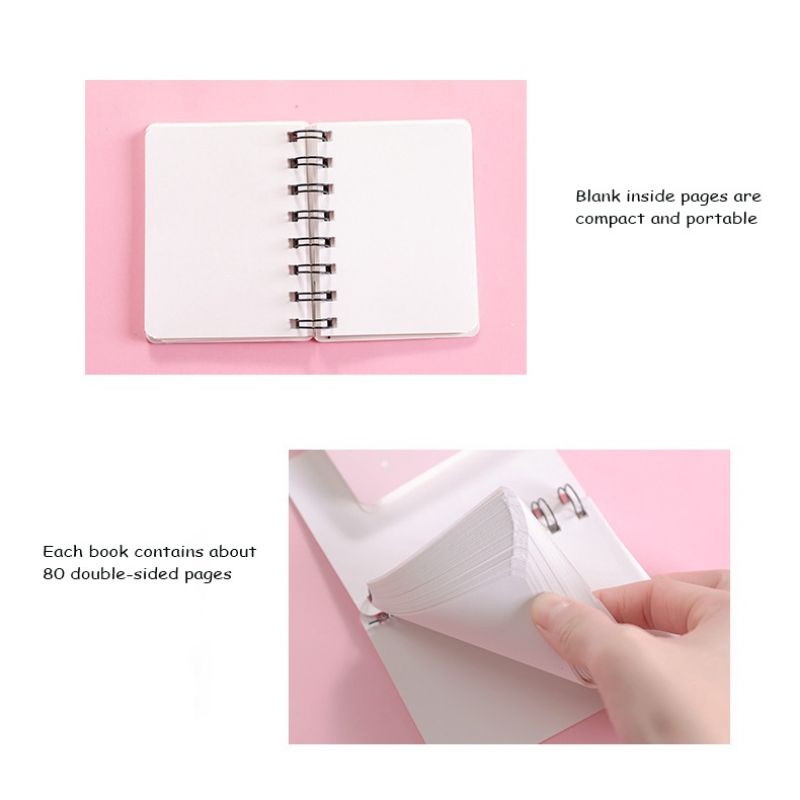Animals Coil Creative Small Notebook Small Fresh Portable Mini Notepad ...