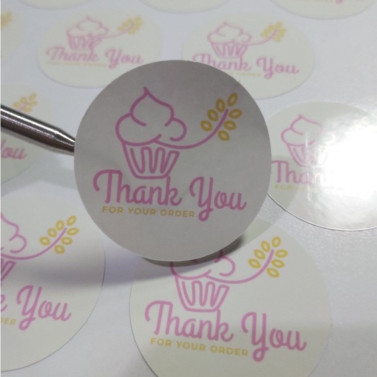 Customized Label Sticker | Glossy Sticker Paper w/ Lamination | Shopee ...
