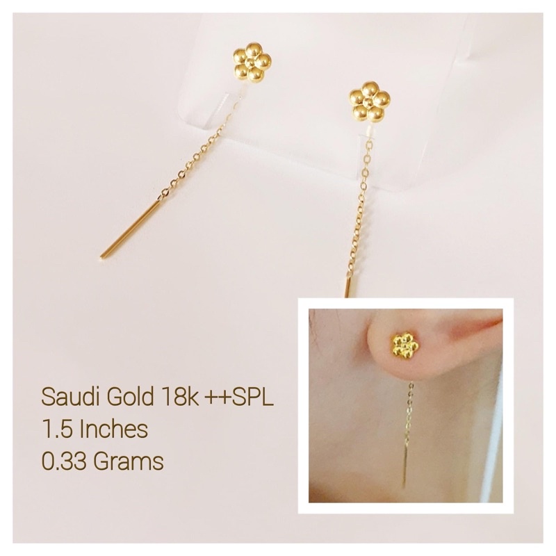 Tic tac earrings 18k deals
