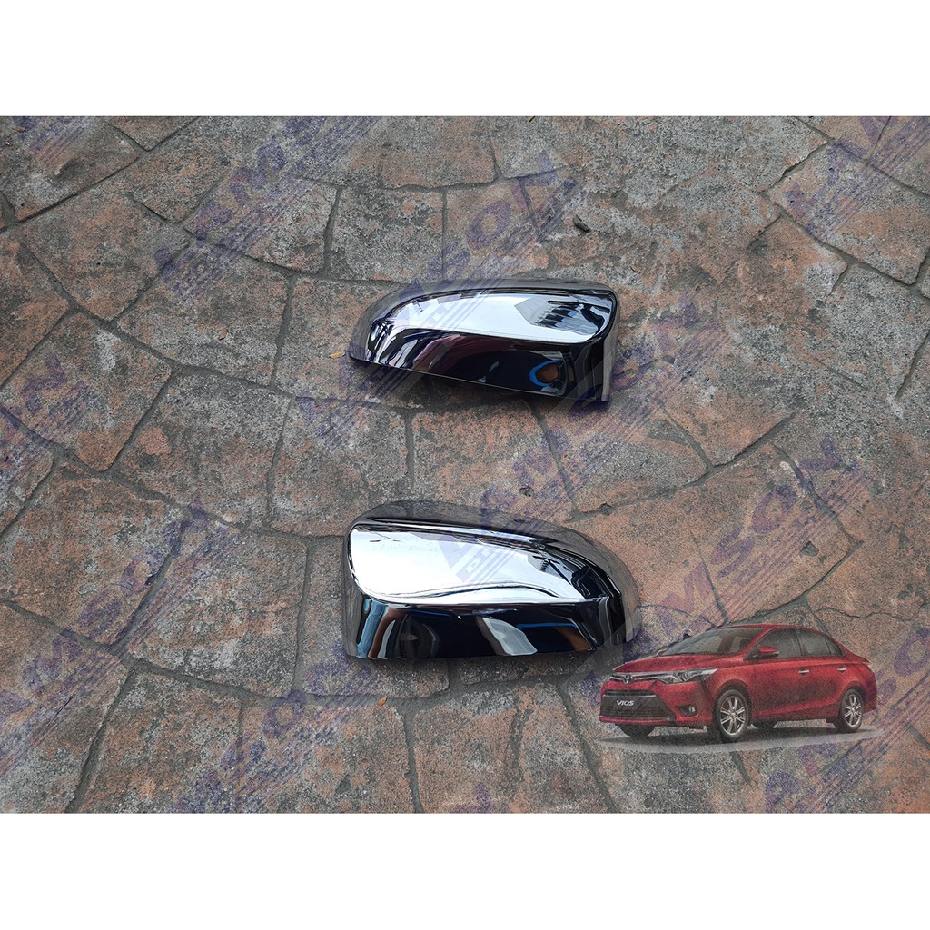 Toyota Vios 2013 2024 Side Mirror Cover Chrome (WITHOUT SIGNAL LIGHT