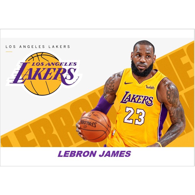 P0733 Lebron James vs Kobe Bryant NBA WALLPAPER Poster Wall Art