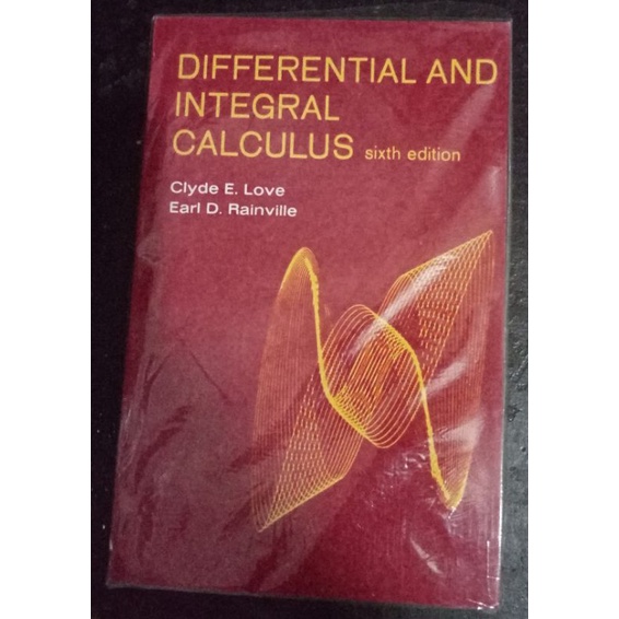 Differential and Integral Calculus(6th edition) Shopee Philippines