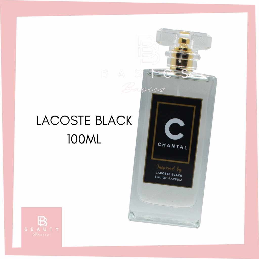 CHANTAL EAU DE PARFUM Inspired by Lacoste Black For Him Imported