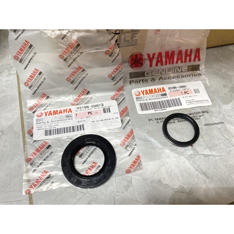 93106-28813/93106-28801 GENUINE OIL SEAL, SWING ARM AEROX V1 (SOLD PER ...