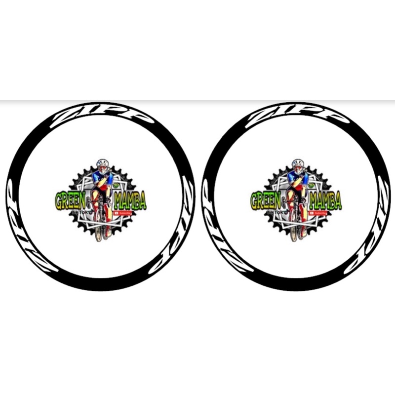 ZIPP RIM STICKER 700c 1set 12pcs | Shopee Philippines