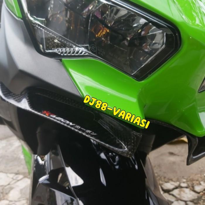 Winglet carbon zx25r kabon premium carbon kevlar kawasaki zx 25r ...