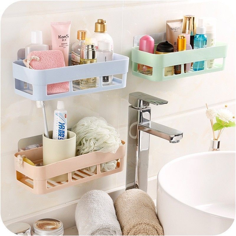 PERALATAN Soap Rack/Bathroom Shelf/Soap Container/Toothbrush Container/Bathroom Equipment ...
