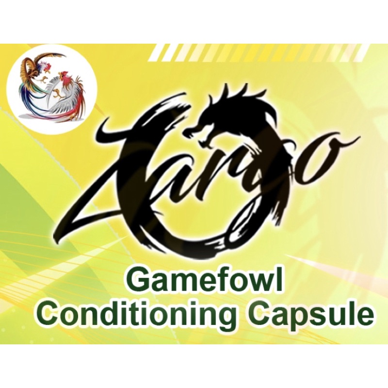 Zargo Gamefowl Conditioning Capsules (60 capsules) with 4pcs Pointing