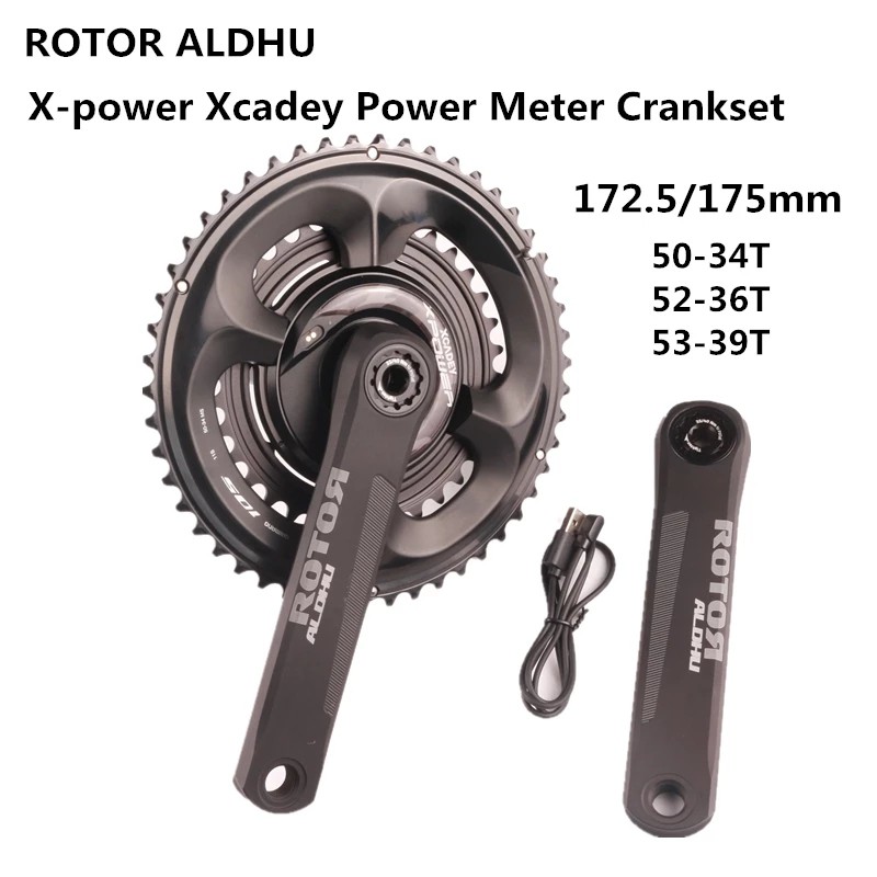 XCADEY パワーメーター　ROTOR ALDHU用 XCADEY XPOWER-S GEN2 ROTOR ALDHU Carbon Road Power Meter
