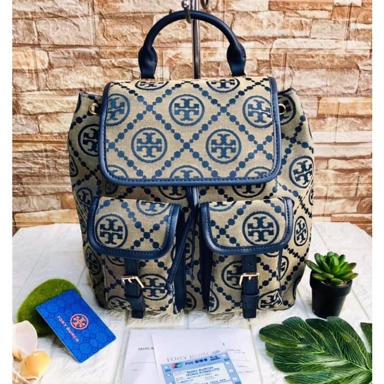 Tory burch discount canvas backpack