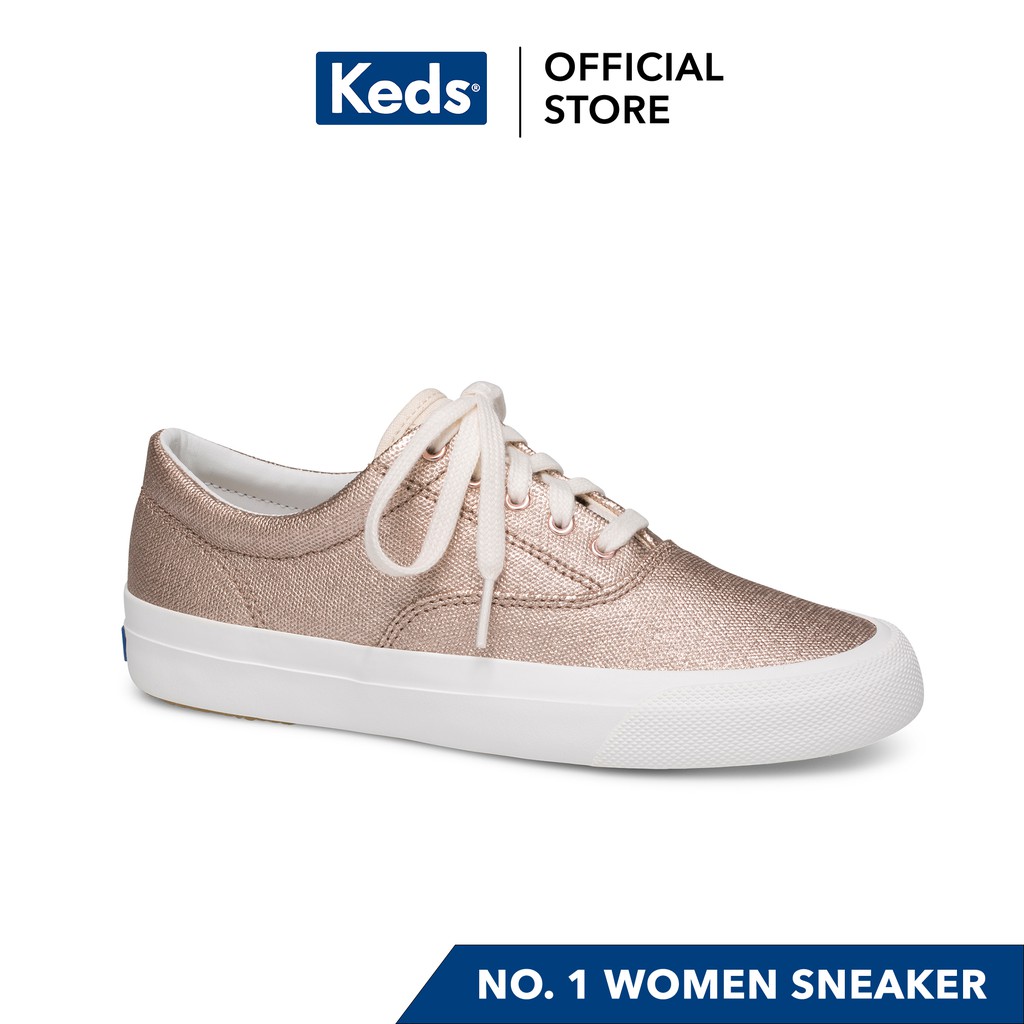 Keds Anchor Matte Brushed Canvas Sneakers Rose Gold WF59024 Shopee Philippines