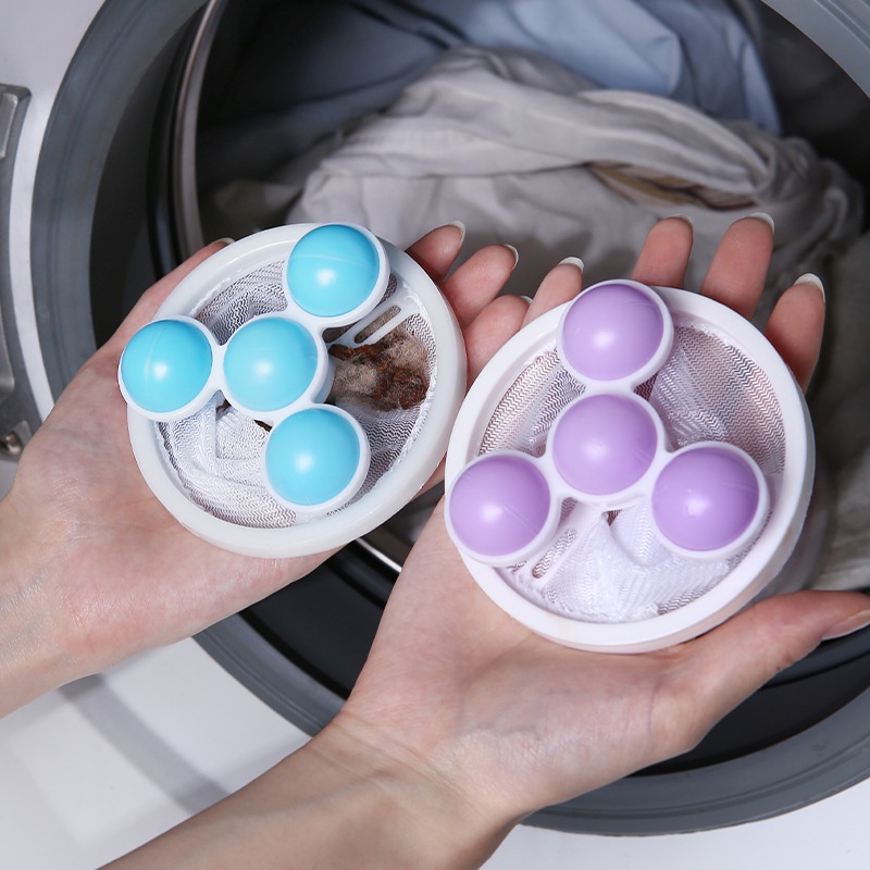 New Washing Machine Hair Removal Catcher Filter Mesh Pouch / Floating ...
