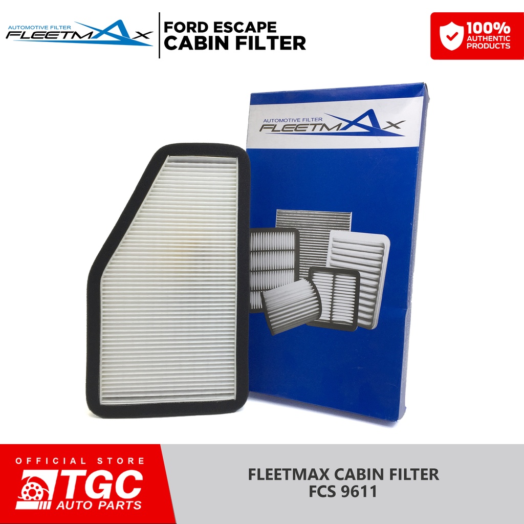 Fleetmax Cabin Filter / Aircon Filter Ford Escape 2007 2013 FCS9611