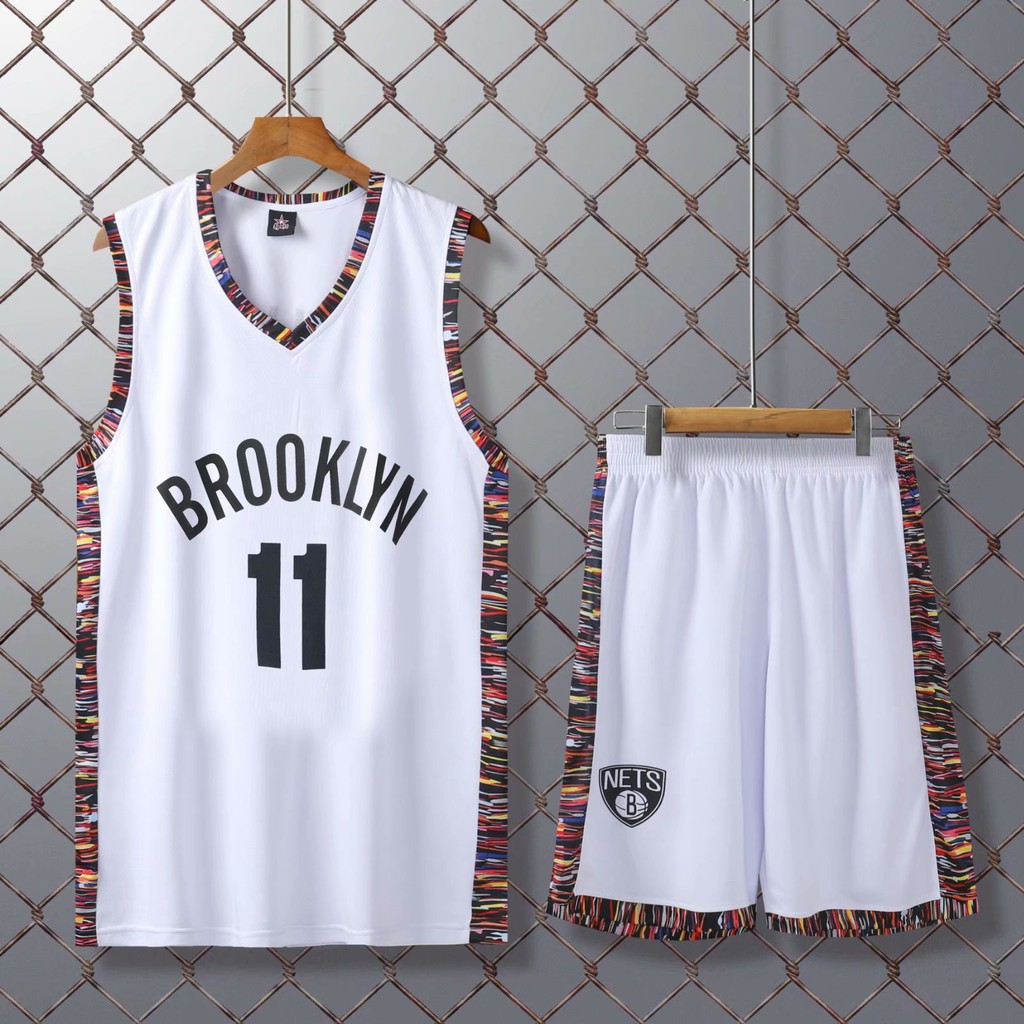 white kyrie irving jersey