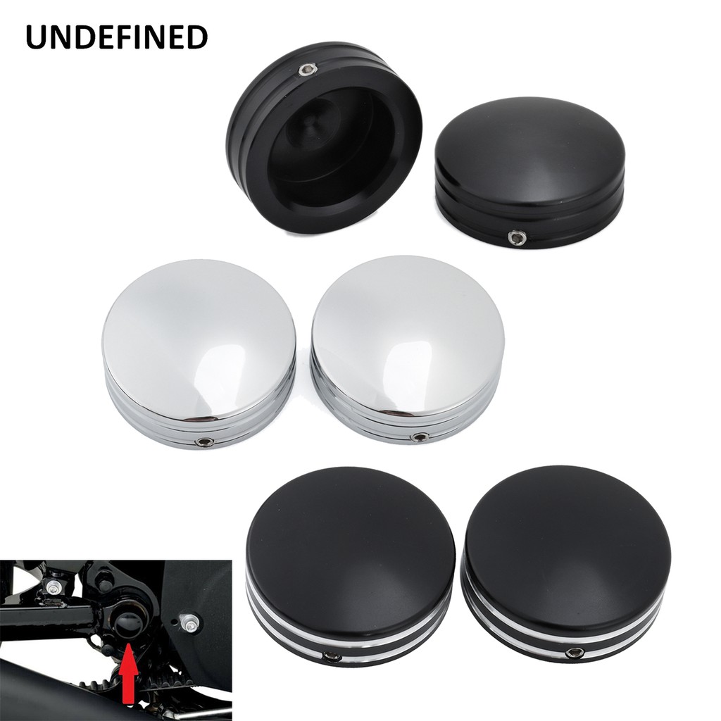 TD motoSwingarm Pivot Cover Black Motorcycle Axle Covers Caps Kits for ...